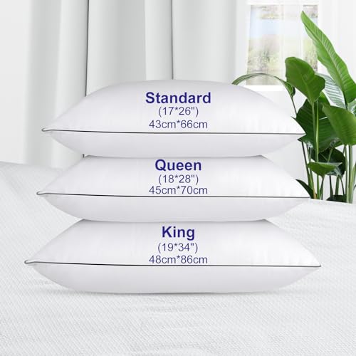 Opposy Bed Pillows for Sleeping King Size Set of 2- Cooling Pillows - Like New