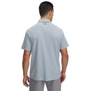 UNDER ARMOUR MEN'S TECH GOLF POLO SIZE: MEN XL HARBOR BLUE/PITCH GRAY - Brand New
