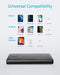 ANKER USB-C PORTABLE CHARGER 18W POWERCORE SLIM 10000 PD 10000MAH A1231 - BLACK - Like New
