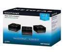 Netgear Nighthawk Whole Home Mesh WiFi 6 System 3 Pack BLACK MK63-100NAS Like New