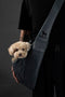 NOAH & PAW DOG SLING CARRIER FOR SMALL DOGS AND CATS, MACHINE WASHABLE - GRAY - Like New