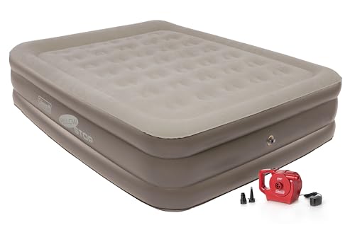 Coleman SupportRest Double-High 18" Queen Air Mattress 2000038047 - BEIGE - Brand New