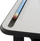 SAFCO ALPHABETTER STUDENT STANDING DESK BOOK BOX ADJUSTABLE HEIGHT - GRAY - Like New