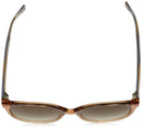 KATE SPADE NEW YORK KIMBERLYN/G/S OVAL SUNGLASSES SAND 56M - BROWN CRYSTAL - Like New