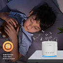 CUNMISO WHITE NOISE MACHINE NIGHTS COLORFUL LIGHT 26 HI-FI SOUNDS - WHITE - Like New