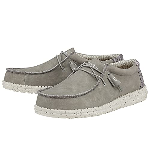 150203923 Hey Dude Men's Wally Recycled Leather, Lace Up - Scratch & Dent