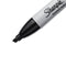 SHARPIE PERMANENT CHISEL TIP MARKER, POSTER MARKERS, 38201 12 COUNT - BLACK - Brand New