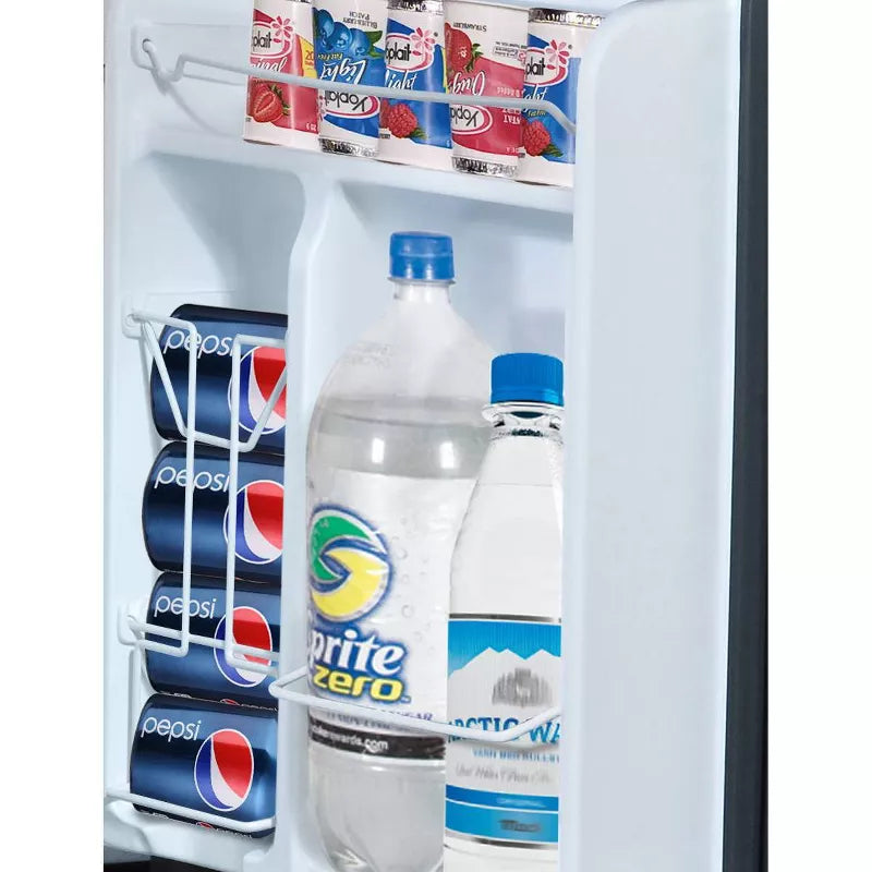 WHIRLPOOL 3.1 CU. FT. MINI REFRIGERATOR WH31BKE - BLACK - Like New