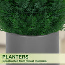 VIVATREES 3FT CEDAR TOPIARY FAUX PINE SHRUBS ARTIFICIAL CEDAR TREE, SET OF 2 - Brand New