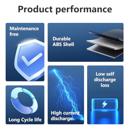 MIADY 12V 7AH RECHARGEABLE SEALED LEAD ACID BATTERY 2 PACK SLA12V7A - Black - Like New