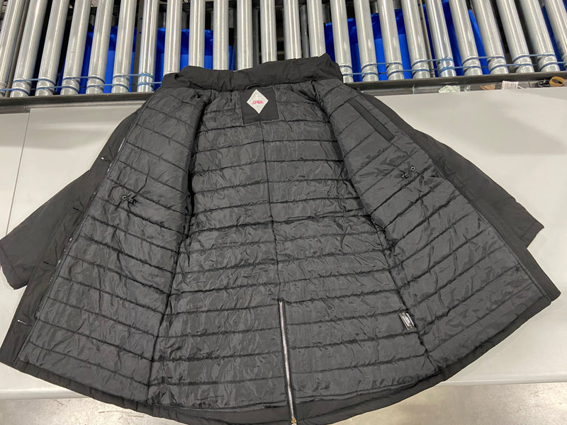 GALAXY BY HARVIC FUAR JACKET - SIZE LARGE - BLACK - Brand New