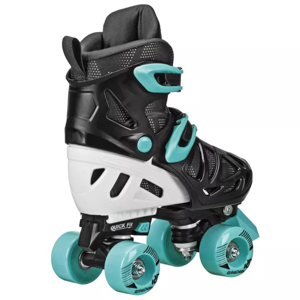 ROLLER DERBY YOUTH ADJUSTABLE ROLLER SKATES 4 WHEELS - YOUTH - Scratch & Dent