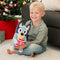 ANIMAL ADVENTURE BLUEY WITH CANDY CANE 9” HOLIDAY MINI ANIMATED PLUSH - BLUE - Brand New