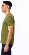 01070C Hanes Alternative Cool Blank Short Sleeve Go-To Tee Army L Like New
