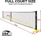 A11N Pickleball Net System All Weather Conditions Metal Frame - BLACK/YELLOW Like New