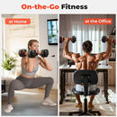 LIFEOG ADJUSTABLE DUMBBELLS SET ADJUSTABLE WEIGHTS15/25/35/45/55LBS - Like New