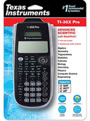 TEXAS INSTRUMENTS TI-36X PRO ENGINEERING/SCIENTIFIC CALCULATOR 9.7" - BLACK - Like New