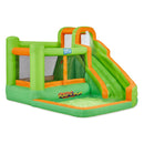 SUNNY & FUN COMPACT BOUNCE-A-ROUND INFLATABLE WATER SLIDE PARK - MULTI - Like New