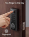 eufy Security S230 Smart Door Lock Touch & Wi-Fi Fingerprint Scanner - Black - Like New