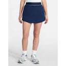 AVIA WOMEN'S ACTIVE SKORT WITH CURVED HEM - SIZE: WOMEN L - BLUE COVE - Brand New
