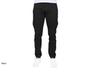 BLU ROCK MEN'S FLEX STRETCH COTTON CARGO PANTS - SIZE: MEN 42 - BLACK - Brand New