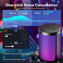 MAONO USB Gaming Microphone PC Noise Cancellation Condenser Mic DGM20 - Black - Like New