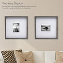 Mikasa 16x16 in. Gallery Frame 15x15 in. Photo without Mat, 5x7" Photo with Mat - Brand New