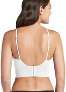 Jockey Women's Bras Natural Beauty Removable Cup Bralette with Back Closure, s - Brand New