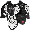 Alpinestars 6700517-213-ML A-10 Chest Protector White/Black/Red Md/Lg - Brand New