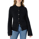 Amazon Essentials Women's Regular Fit Long Sleeve Cardigan, Black, XS - Brand New