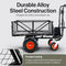 SuperHandy Utility Service Cart Power Wagon Wheelbarrow GUO095 - Orange - Brand New