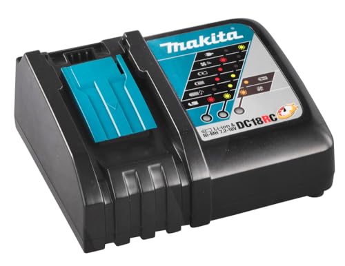 MAKITA DC18RC 18V LXT® LITHIUM-ION RAPID OPTIMUM CHARGER - BLACK - Like New