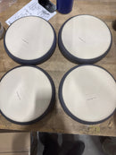 FORTESSA CT.ICE.VG.105 ICELAND PLATE 8.5"X1.5"(22X4CM) MEDIUM - PACK OF 4 - GRAY - Like New