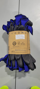 ANSELL HYFLEX NYLON LIGHT DUTY MULTI-PURPOSE GLOVE WITH KNITWRIST - SZ 10 XL - Brand New