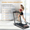 NAYSAYE Under Desk Treadmill, Treadmills for Home, Large Screen - Black/Silver - Like New
