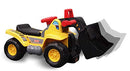FISHER-PRICE BIG ACTION LOAD N' GO RIDE-ON - YELLOW, BLACK, RED - Brand New
