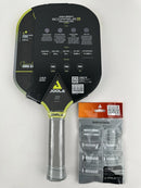 JOOLA ANNA BRIGHT SCOREPEUS 3 14MM PICKLEBALL PADDLE - GRAY - Like New