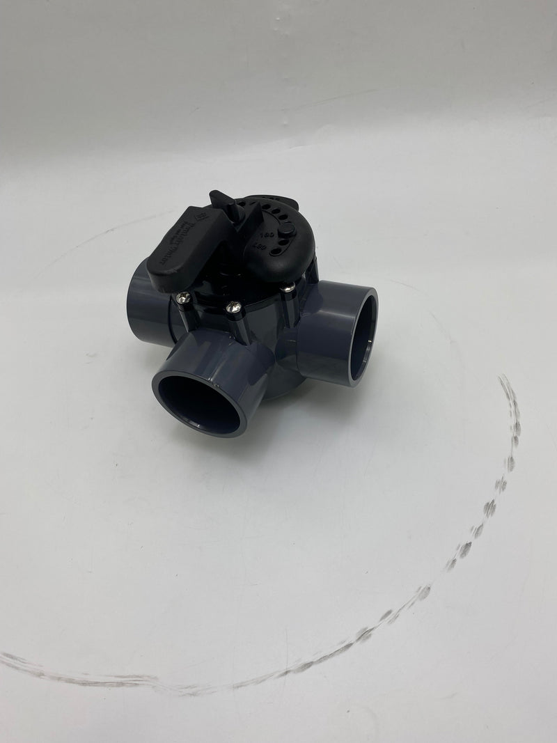 PENTAIR - 3-WAY POOL WATER DIVERTER VALVE 2-1/2 - GRAY - Scratch & Dent