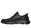205046 SKECHERS MEN'S GARZA GERVIN LOAFER SHOE BLACK SIZE 7 - Like New