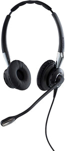 Jabra BIZ 2400 II Duo USB Mic Headset 2499-823-209 - Black Like New