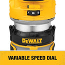 DEWALT 20V Max XR Cordless Router Brushless Tool Only DCW600B - Yellow/Gray - Like New