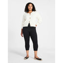 TIME AND TRU WOMEN'S CAPRI JEGGINGS - SIZE: WOMEN 2XL - BLACK - Brand New