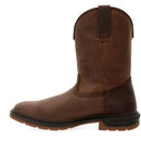ROCKY Worksmart Unlined Western Boot - B08RLDDP73 Dark Brown Size 12(W) - Brand New