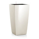 Lechuza CUBICO 22” Tall Self Watering Planter B0026OJJ46 - Charcoal, Metallic - Brand New