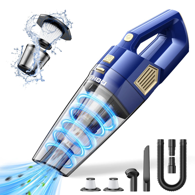 DBHAL HANDHELD VACUUM CORDLESS 15000PA POWERFUL PA-143 - PURPLE - Like New