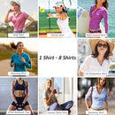 GGOV GOLF WOMAN UPF 50+ SUN PROTECTION QUICK DRY LONG SLEEVE GV3142 - PINK -L - Brand New