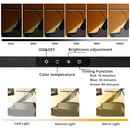 CIVHOM PIANO LAMP WITH 3 COLOR MODES, ADJUSTABLE HEIGHT & DIRECTION - BLACK - Like New