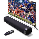 JIERBEN SOUND BAR WITH OPTICAL/AUX/HD ARC SURROUND SOUND SS02 - BLACK - Like New