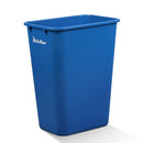 PLASTIC PRINCE 10 Gallon Trash Can Blue Recycle Bin B0CZ9SW7DQ - Blue - Like New