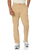 AMAZON ESSENTIALS MEN'S CASUAL STRETCH CHINO PANT SIZE MEN 31WX32L-DARK KHAKI - Brand New
